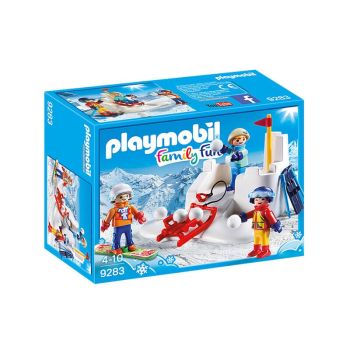 Playmobil Children with snowballs