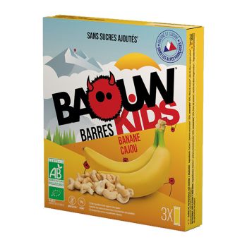 Baouw Banana and cajou Energy Bar