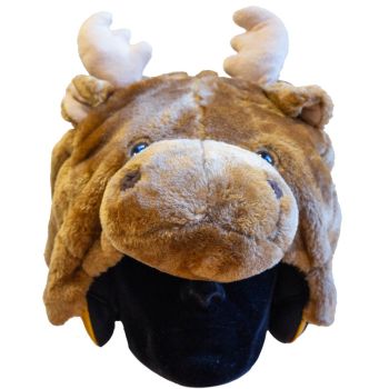 Moose plush Helmet Cover