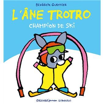 L'âne Trotro, champion de ski