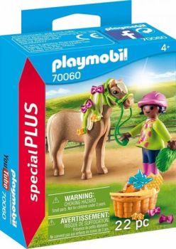 Playmobil Cavalière avec Poney