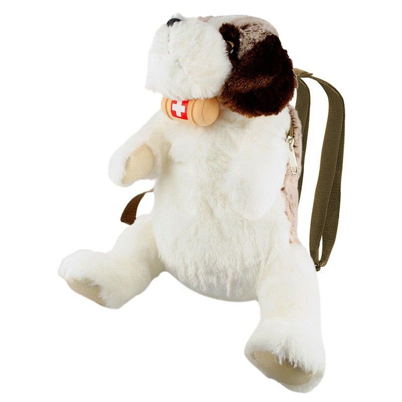 Sac à dos Peluche Saint Bernard brilliant