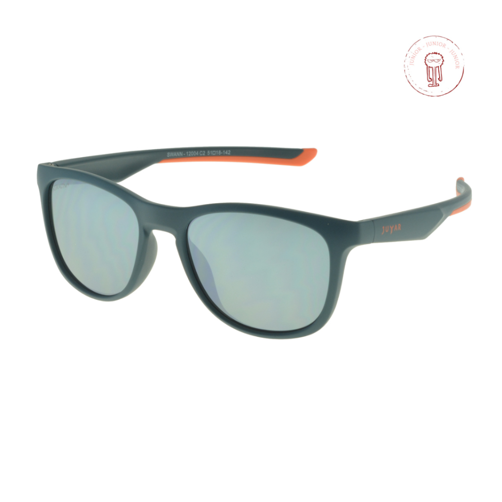 Juyar Swann Bleu petrol / orange