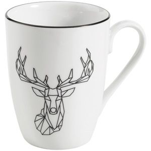 Table & Cook mug dejeuner cerf origami 31 cl