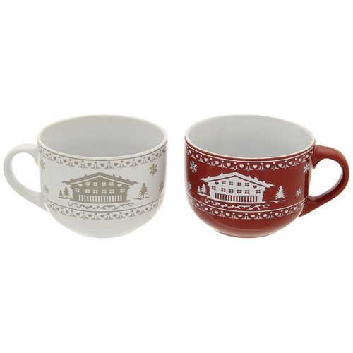 Coffret 2 mugs chalet Changsha happy go product