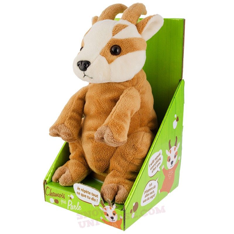 Peluche Marmotte qui parle