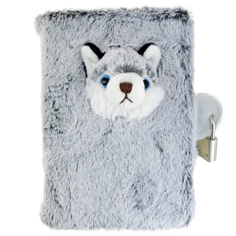 Tour de cou Peluche Husky