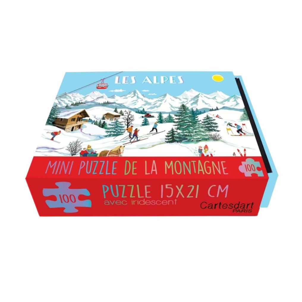 Mini Puzzle de la Montagne Cartes d'Art