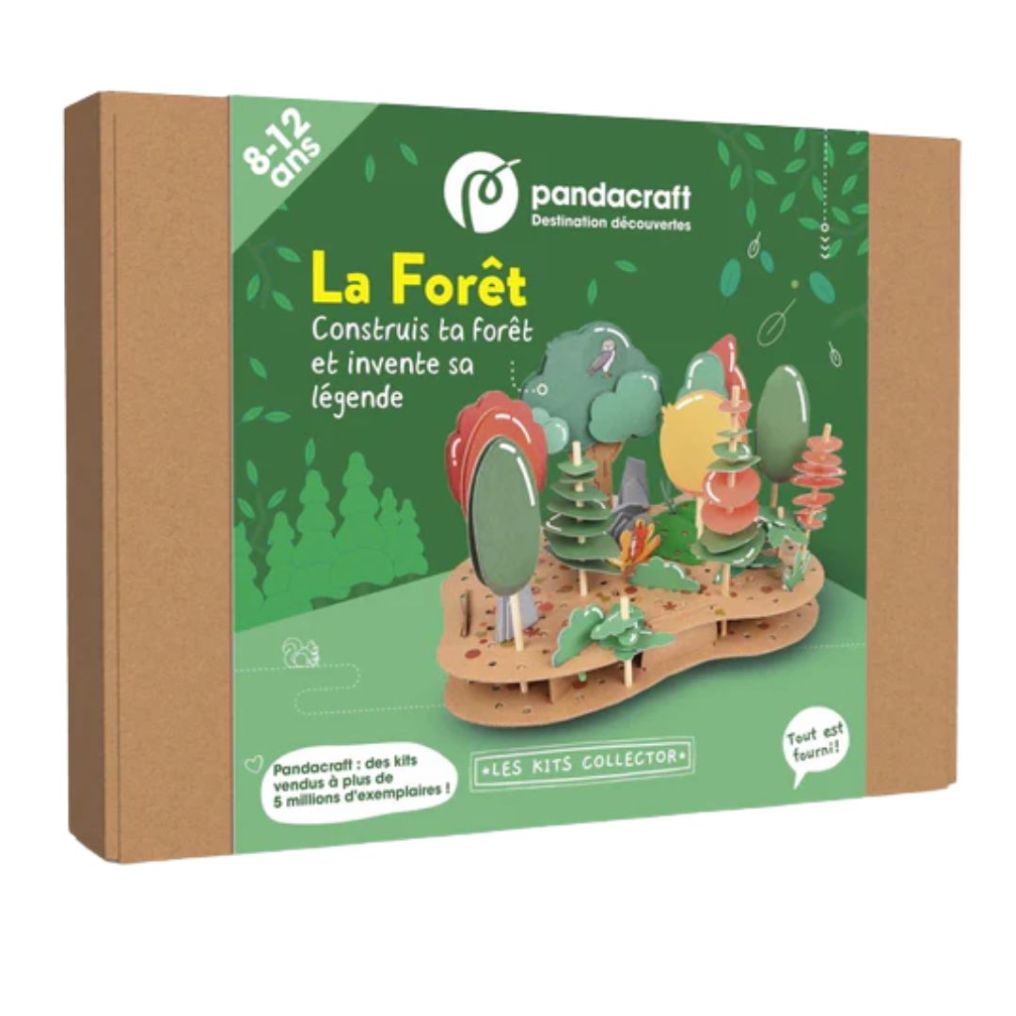 Coffret ludo éducatif La Foret 8-12 ans Pandacraft
