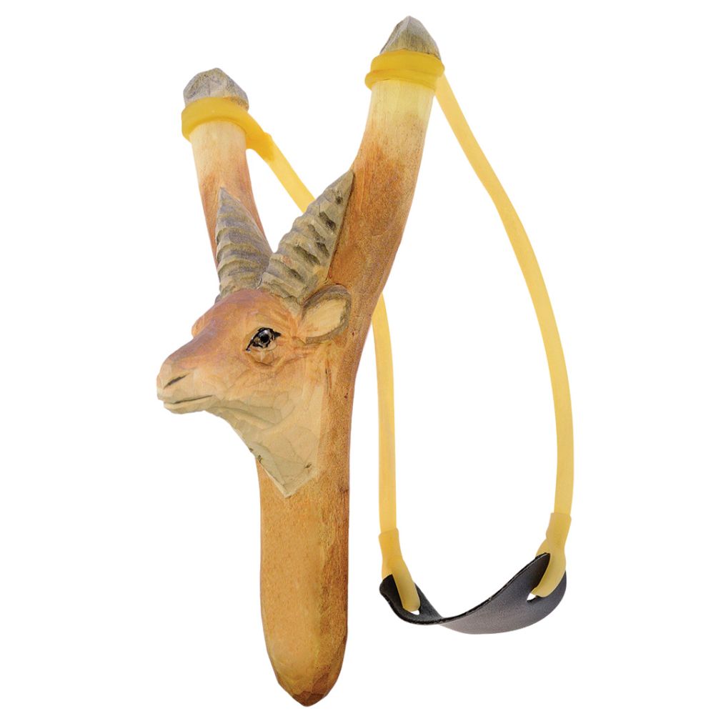 Fronde en bois Animaux Bouquetin