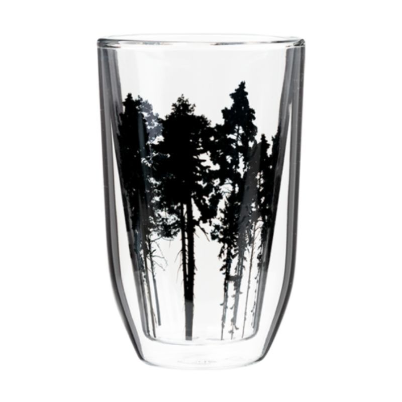 Verre imprimé forêt 3dl