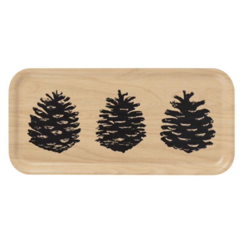 Plateau Pomme de Pin 27X13 cm