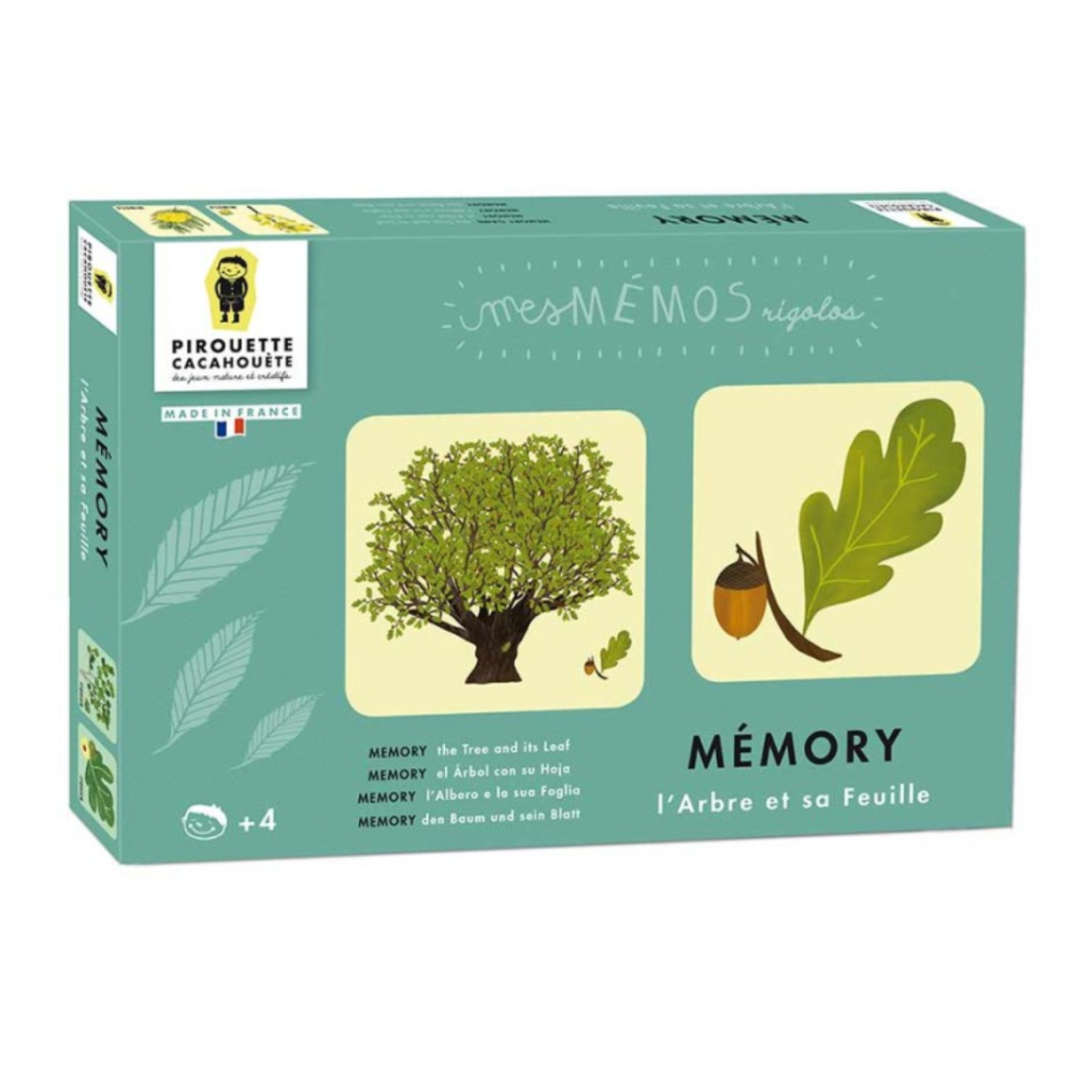 Tree memo game from Pirouette Cacahouète