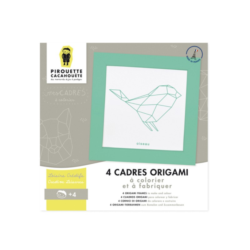 My Origami Animal Paintings to color - Pirouette Cacahouète