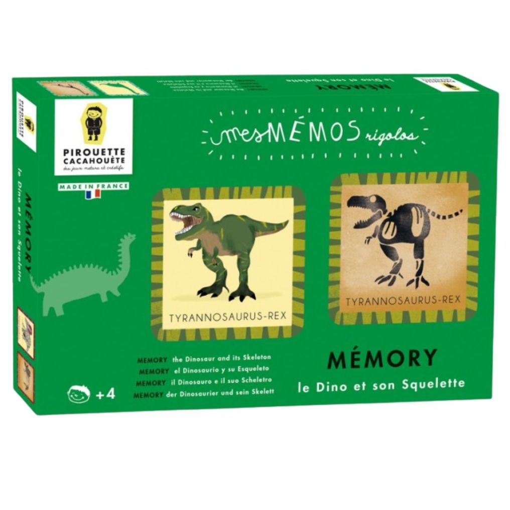 Mémory Dinos Pirouette Cacahouète