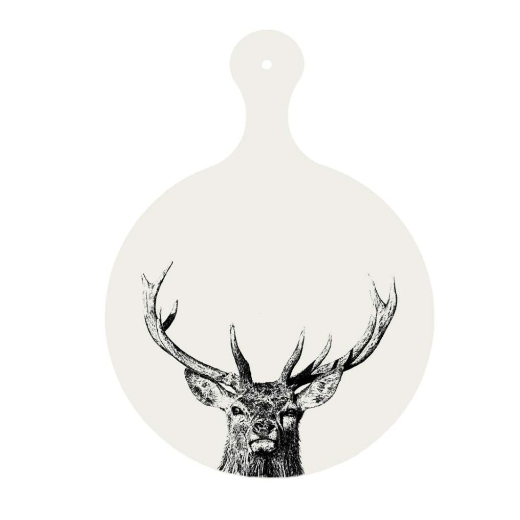 Planche Ronde Cerf Little weavers art
