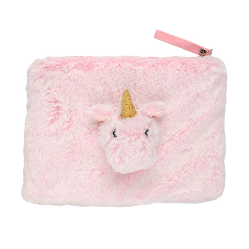 Pochette peluche Licorne Dani Creations