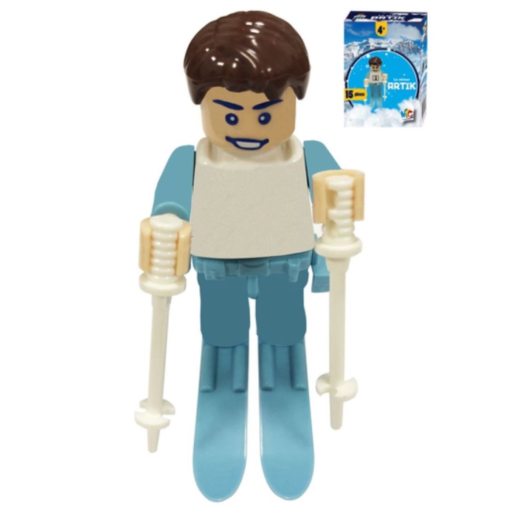 Skieur à construire 
