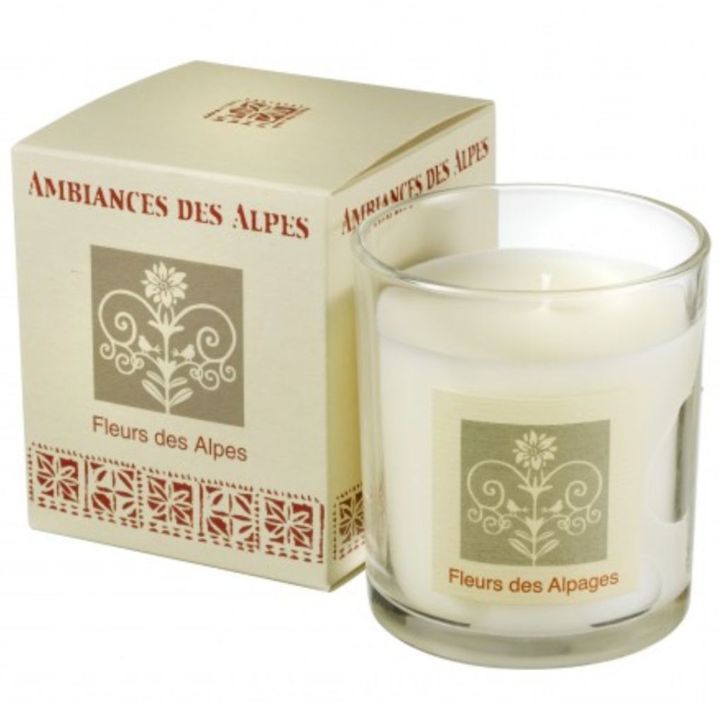 Bougie Parfumée Fleur des Alpes