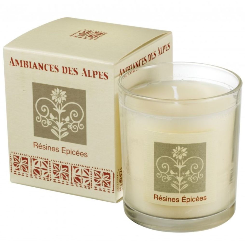 Bougie parfumées Résines Épicées 