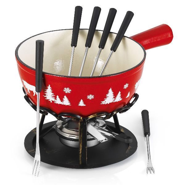 Set Fondue Alpestre  24 cm 8/10 personnes