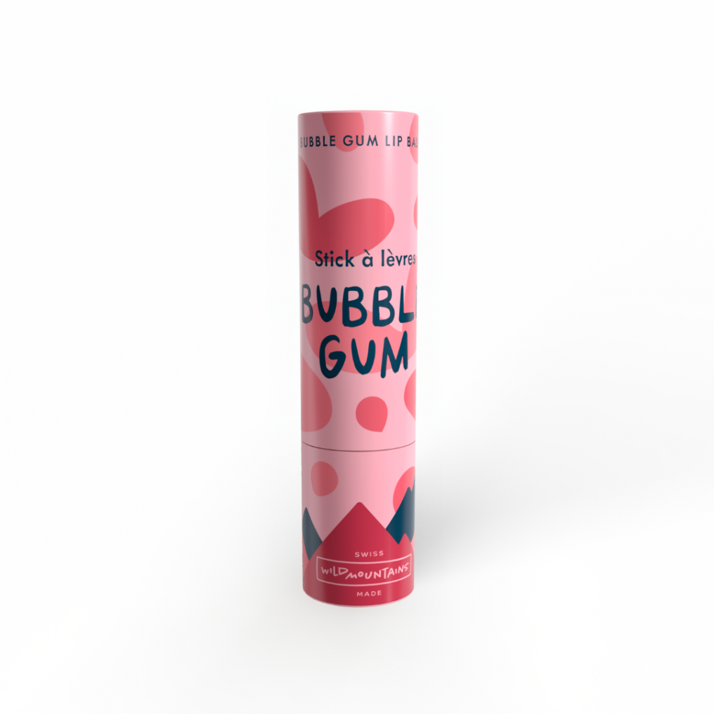 Wild Mountains stick à lèvres Bubble Gum 